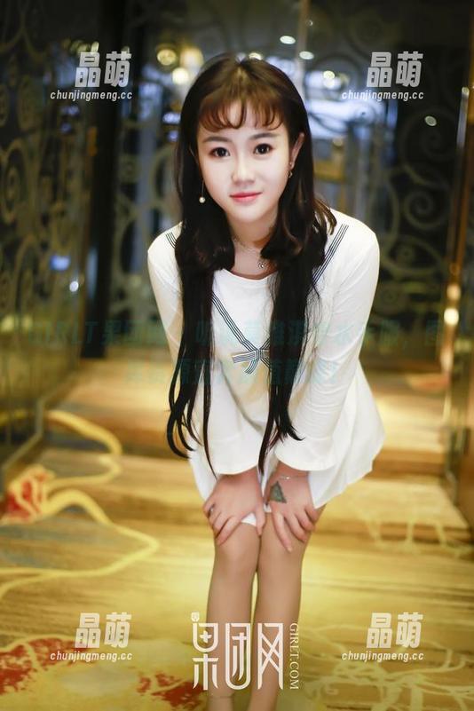 GIRLT果团网-莫雅淇 GIRLT果团网 - 听说莫雅淇穿水手服,图库资源直奔颜值巅峰!