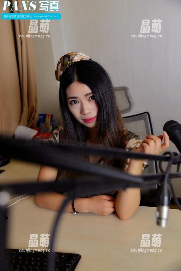 PANS写真-妮妮 PANS写真 - 这套图真的很有感觉,妮妮的新模试镜分享,恰到好处的暧昧